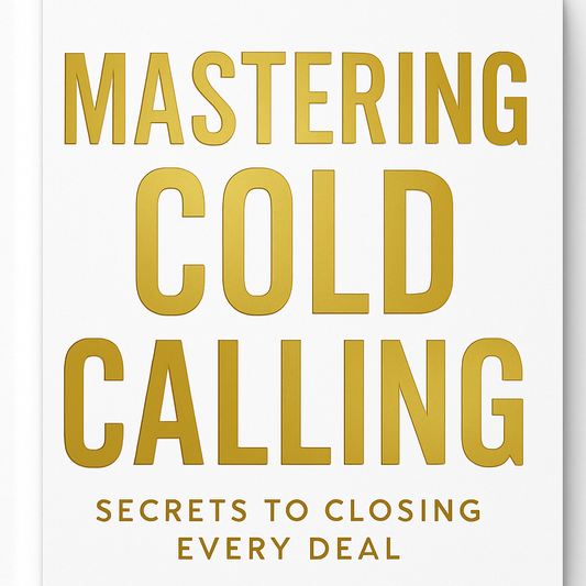 “Mastering Cold Calling: Close More Sales with Confidence and Zero Pressure”